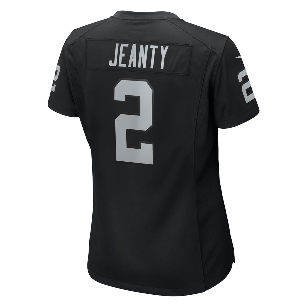 Women's Las Vegas Raiders Ashton Jeanty Black Team Game Jersey