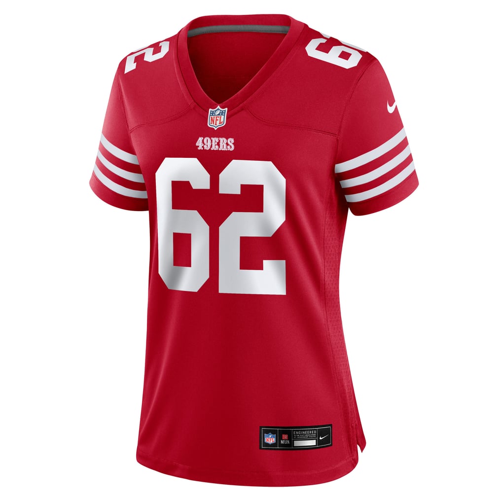 Women's San Francisco 49ers Austen Pleasants Scarlet Team Game Jersey