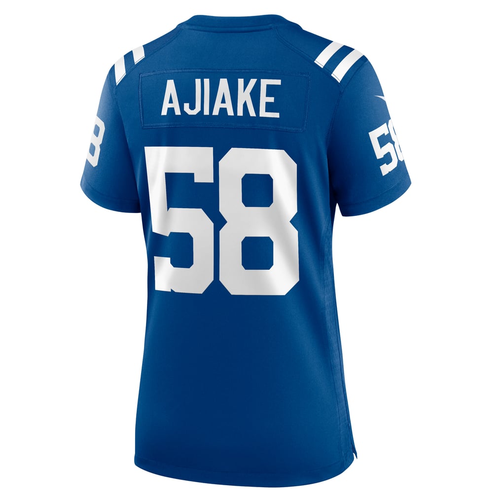 Women's Indianapolis Colts Austin Ajiake Royal Game Jersey
