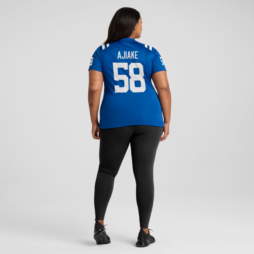 Women's Indianapolis Colts Austin Ajiake Royal Game Jersey
