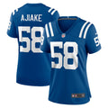Women's Indianapolis Colts Austin Ajiake Royal Game Jersey