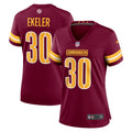 Women's Washington Commanders Austin Ekeler Burgundy Game Player Jersey