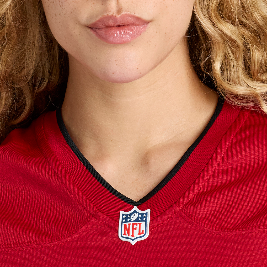 Women's Tampa Bay Buccaneers Ayden Garnes Red Team Game Jersey