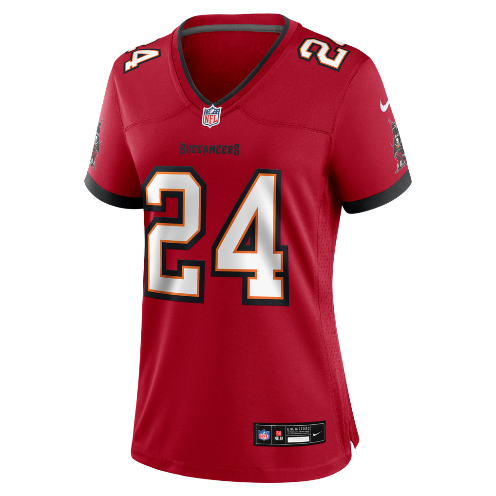 Women's Tampa Bay Buccaneers Ayden Garnes Red Team Game Jersey