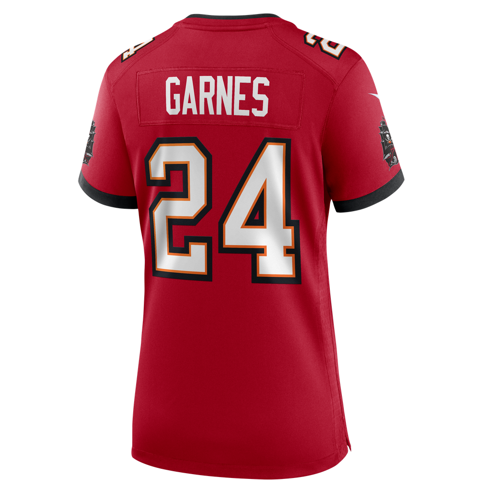 Women's Tampa Bay Buccaneers Ayden Garnes Red Team Game Jersey