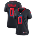 Women's Houston Texans Azeez Al-Shaair Navy Alternate Game Jersey