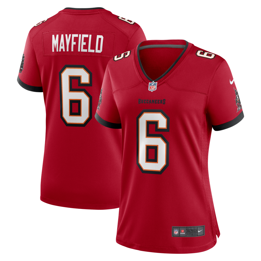 Women's Tampa Bay Buccaneers Baker Mayfield Red Game Jersey