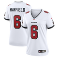Women's Tampa Bay Buccaneers Baker Mayfield White Away Game Jersey