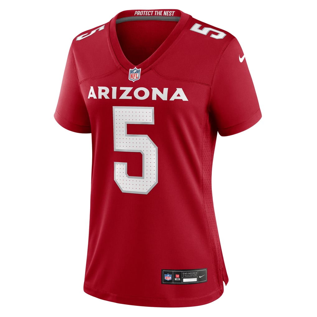 Women's Arizona Cardinals Baron Browning Cardinal Team Game Jersey