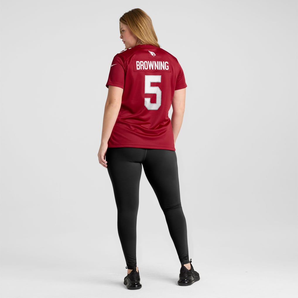 Women's Arizona Cardinals Baron Browning Cardinal Team Game Jersey