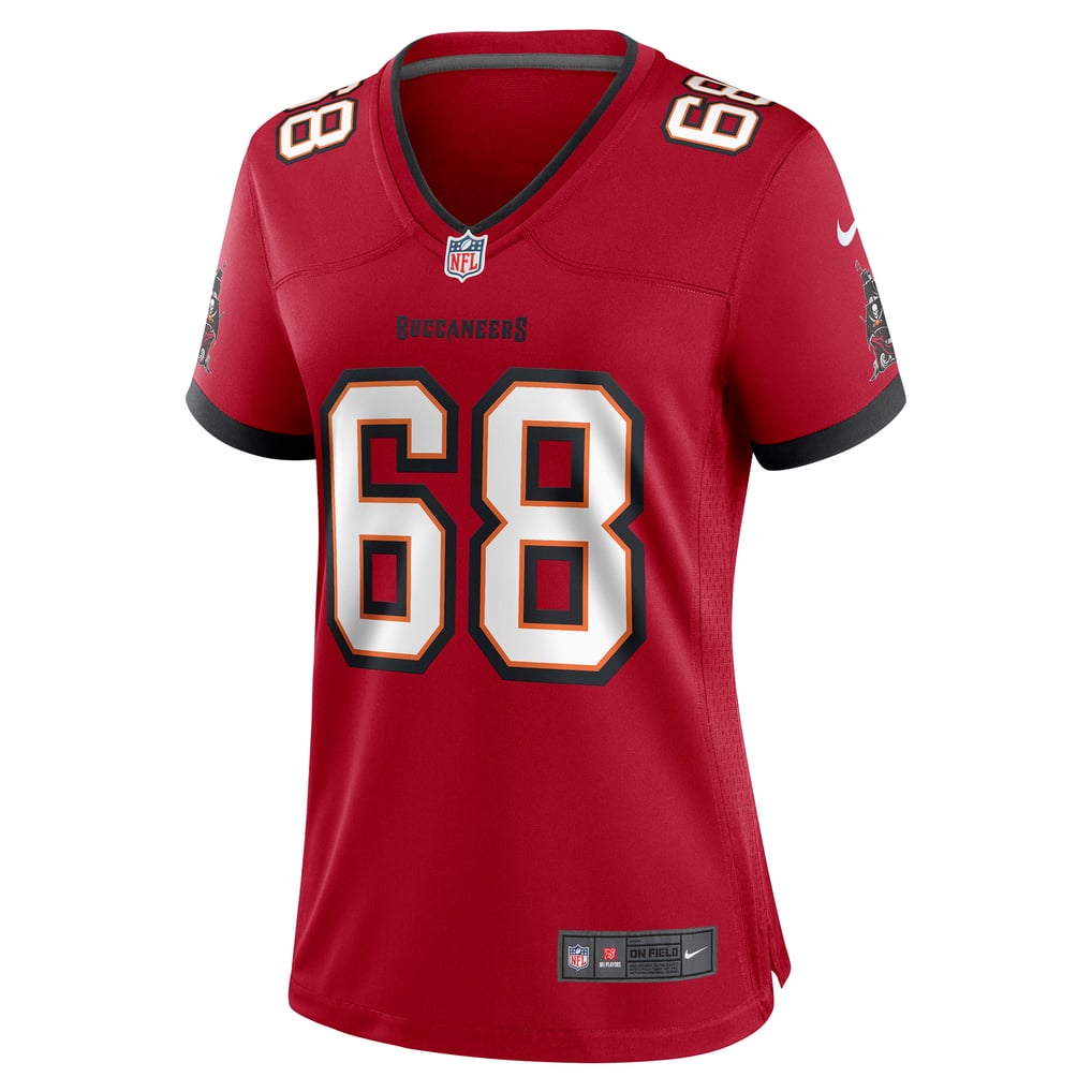 Women's Tampa Bay Buccaneers Ben Bredeson Red Game Jersey