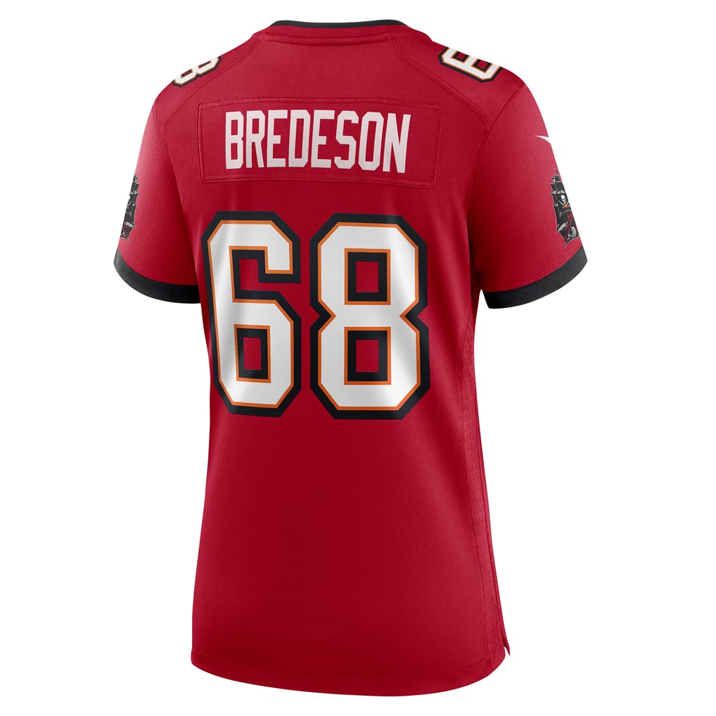 Women's Tampa Bay Buccaneers Ben Bredeson Red Game Jersey