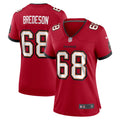 Women's Tampa Bay Buccaneers Ben Bredeson Red Game Jersey