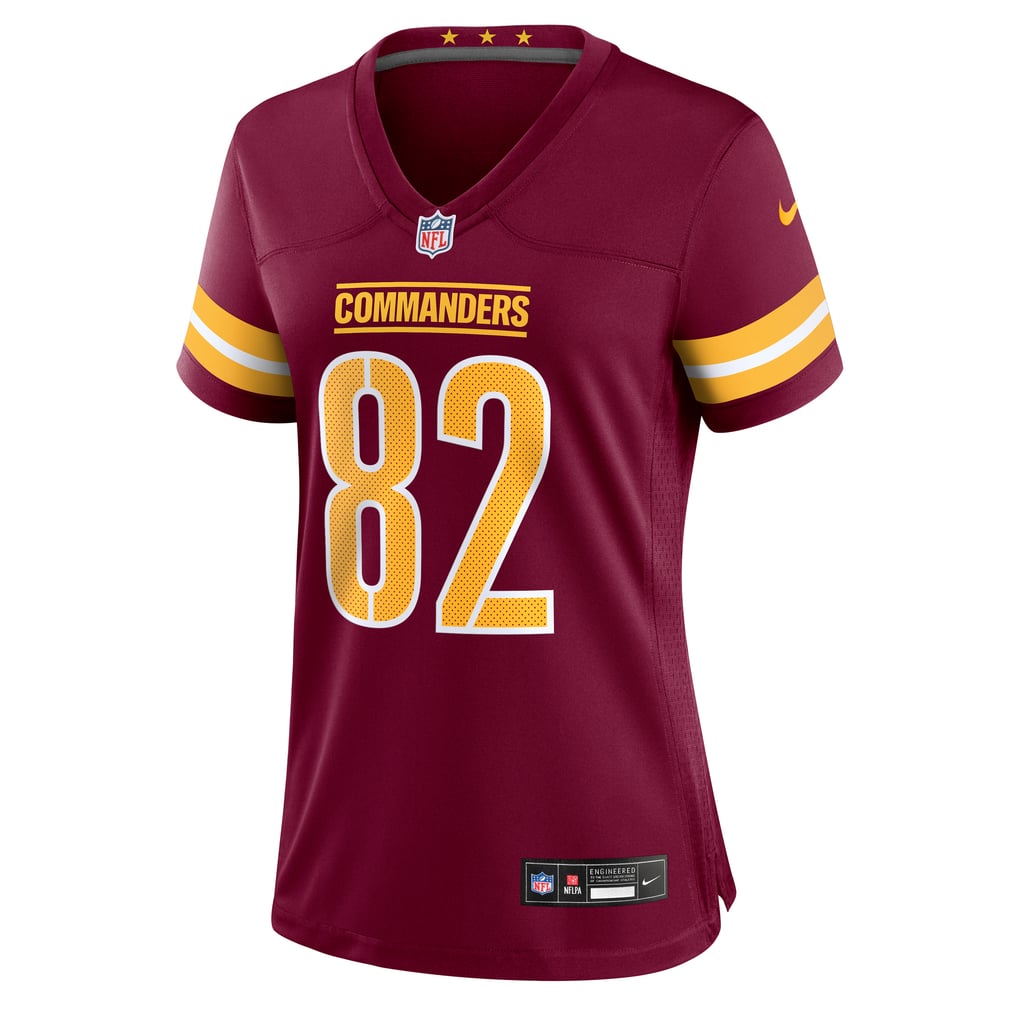 Women's Washington Commanders Ben Sinnott Burgundy Team Game Jersey