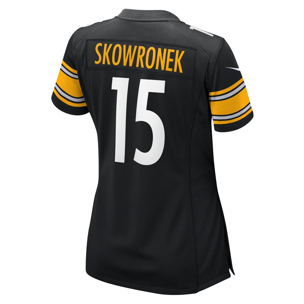 Women's Pittsburgh Steelers Ben Skowronek Black Team Game Jersey