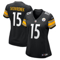Women's Pittsburgh Steelers Ben Skowronek Black Team Game Jersey