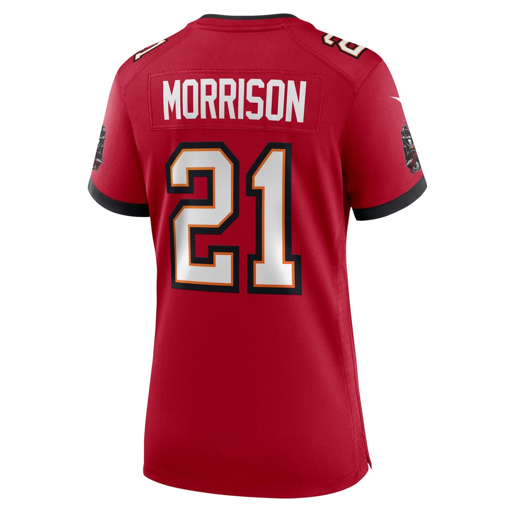 Women's Tampa Bay Buccaneers Benjamin Morrison Red Team Game Jersey