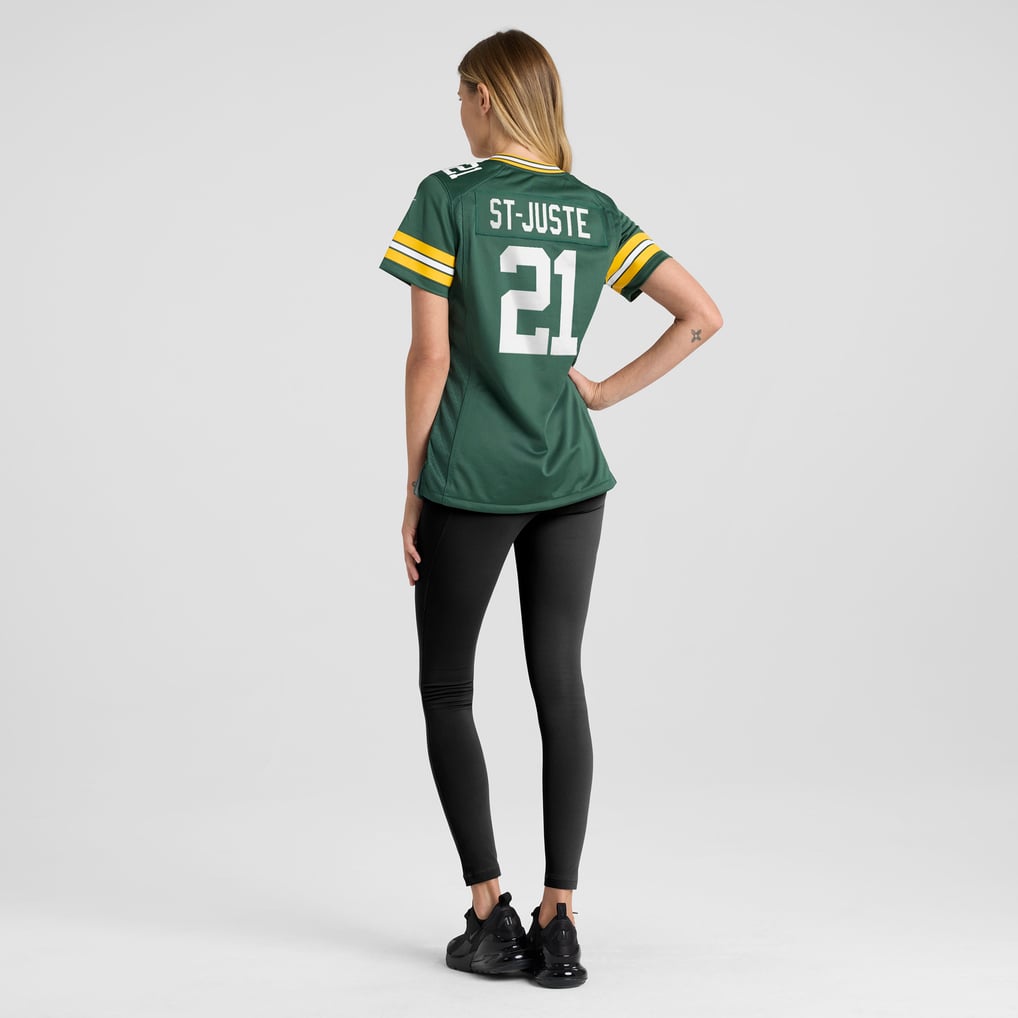 Women's Green Bay Packers Benjamin St-Juste Green Team Game Jersey
