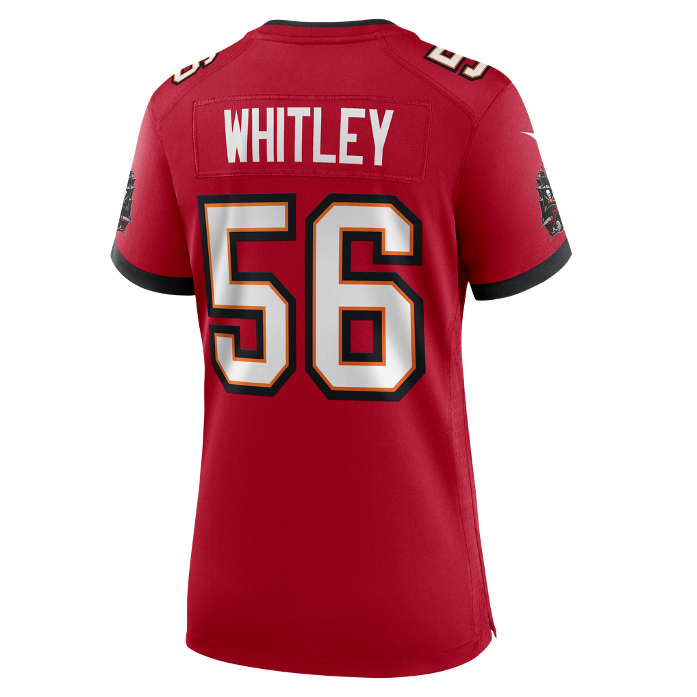 Women's Tampa Bay Buccaneers Benton Whitley Red Team Game Jersey