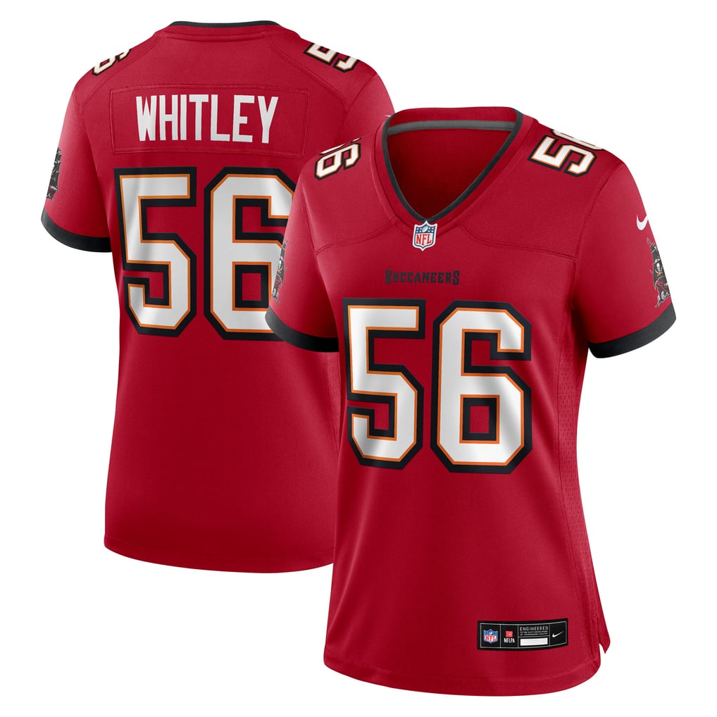 Women's Tampa Bay Buccaneers Benton Whitley Red Team Game Jersey