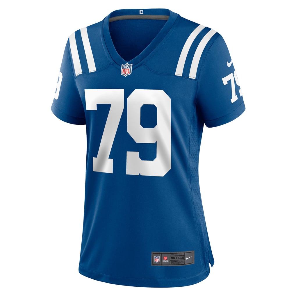 Women's Indianapolis Colts Bernhard Raimann Royal Player Game Jersey