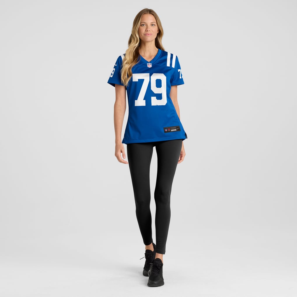 Women's Indianapolis Colts Bernhard Raimann Royal Player Game Jersey
