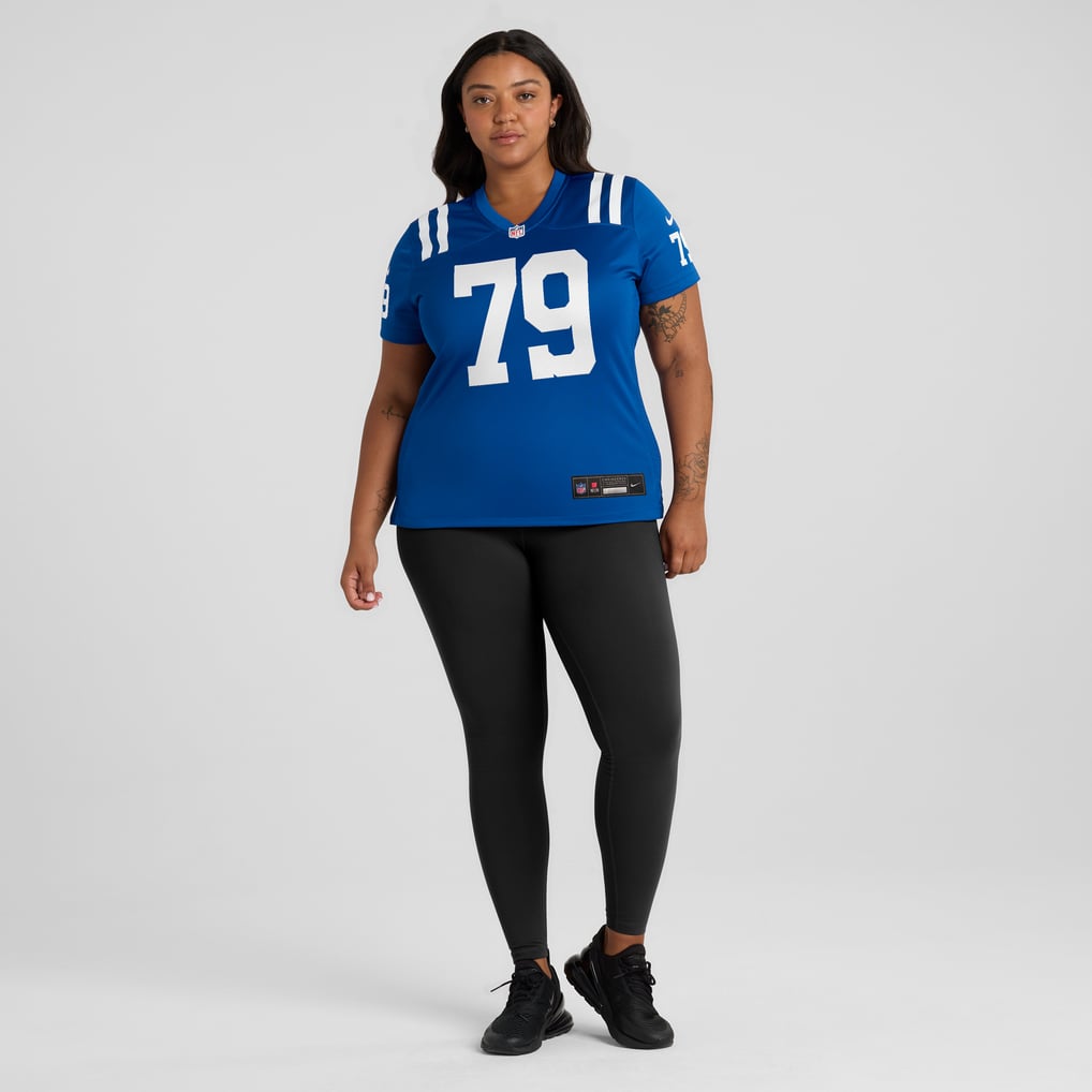 Women's Indianapolis Colts Bernhard Raimann Royal Player Game Jersey