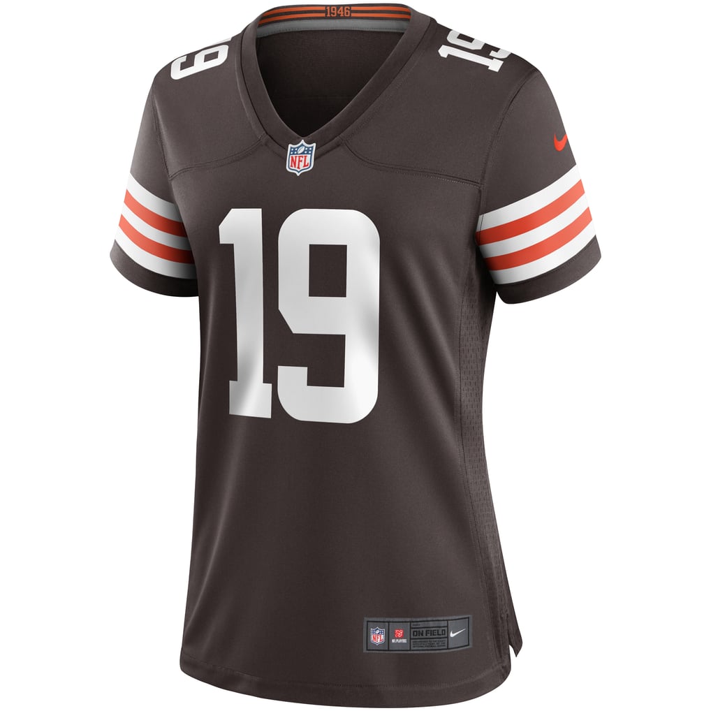 Women's Cleveland Browns Bernie Kosar Brown Game Retired Player Jersey