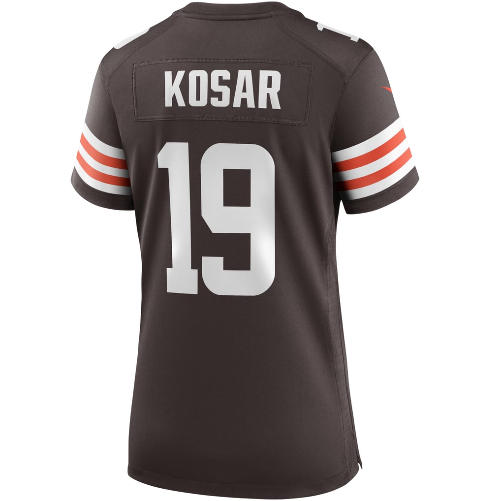 Women's Cleveland Browns Bernie Kosar Brown Game Retired Player Jersey