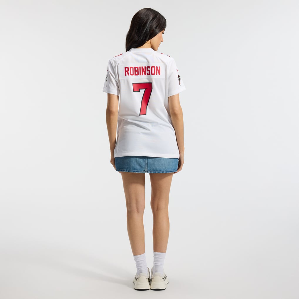 Women's Atlanta Falcons Bijan Robinson White Game Jersey