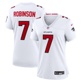 Women's Atlanta Falcons Bijan Robinson White Game Jersey