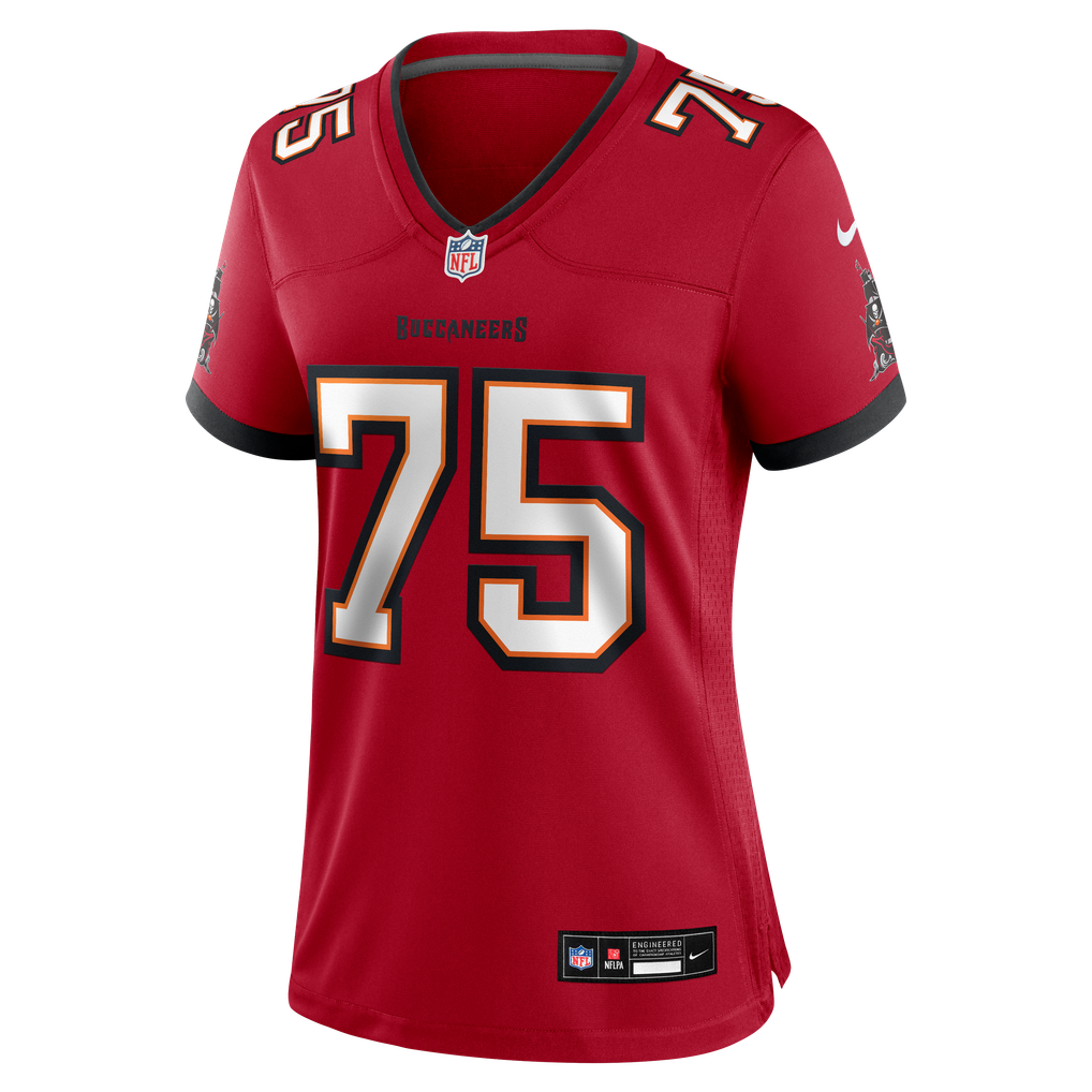 Women's Tampa Bay Buccaneers Billy Schrauth Red Team Game Jersey