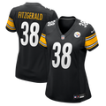 Women's Pittsburgh Steelers Bishop Fitzgerald Black Team Game Jersey