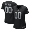 Women's Black Las Vegas Raiders Custom Game Jersey