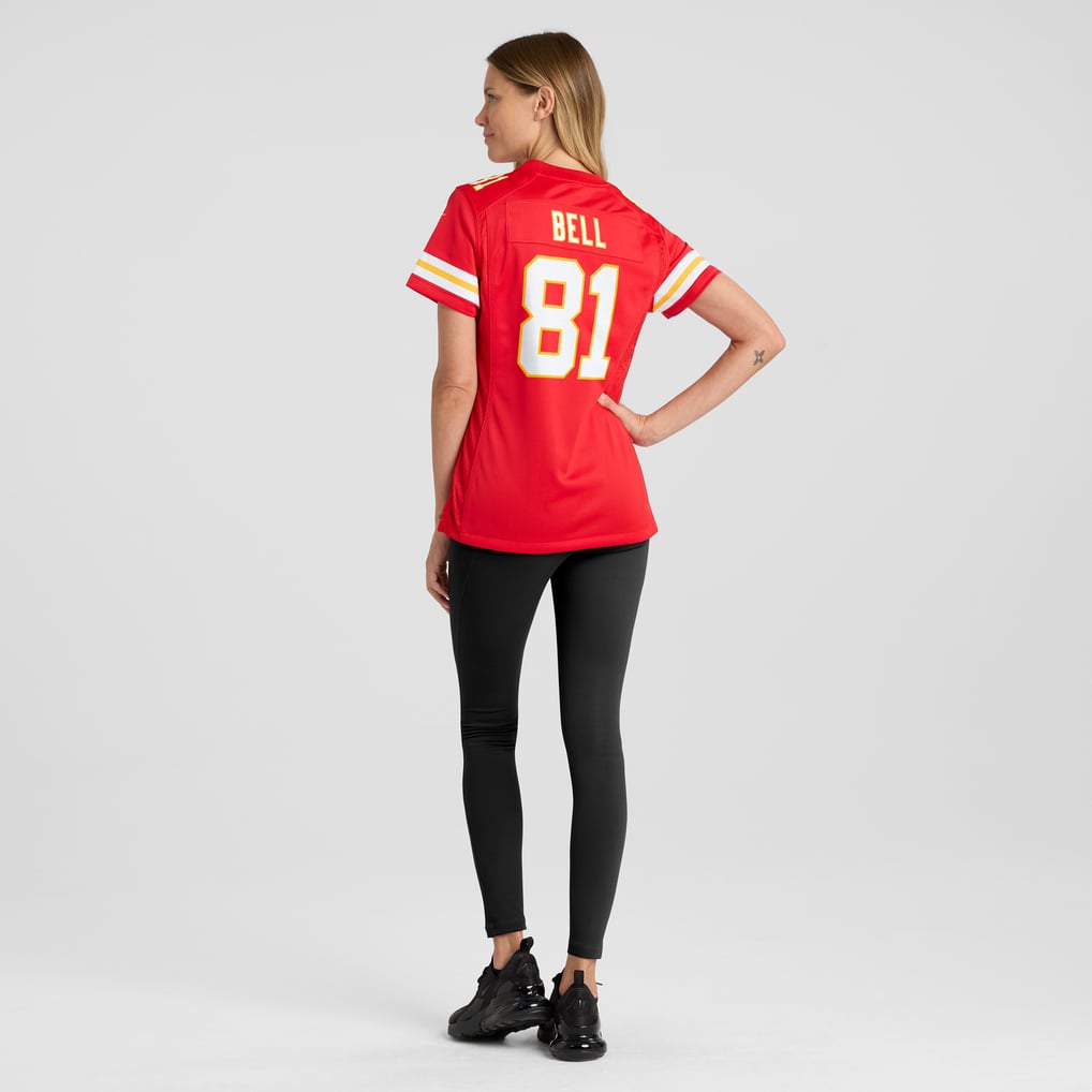 Women's Kansas City Chiefs Blake Bell Red Game Player Jersey