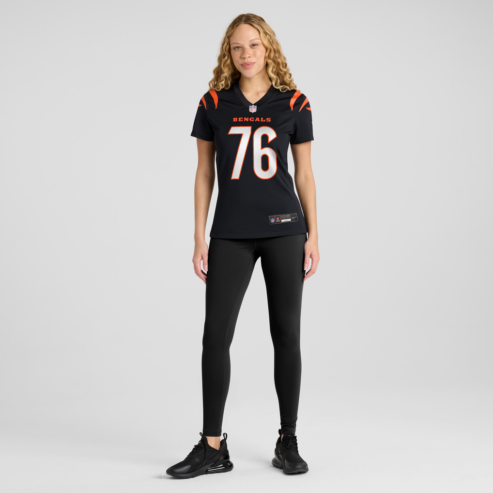 Women's Cincinnati Bengals Blake Freeland Black Team Game Jersey