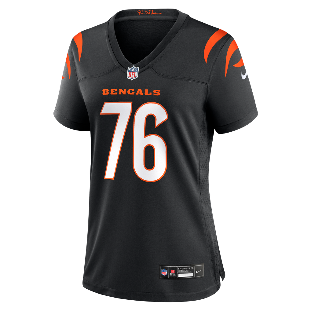 Women's Cincinnati Bengals Blake Freeland Black Team Game Jersey