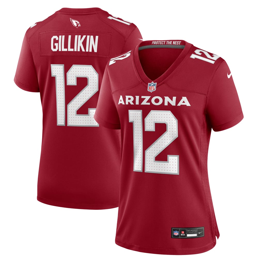 Women's Arizona Cardinals Blake Gillikin Cardinal Game Jersey