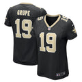 Women's New Orleans Saints Blake Grupe Black Team Game Jersey
