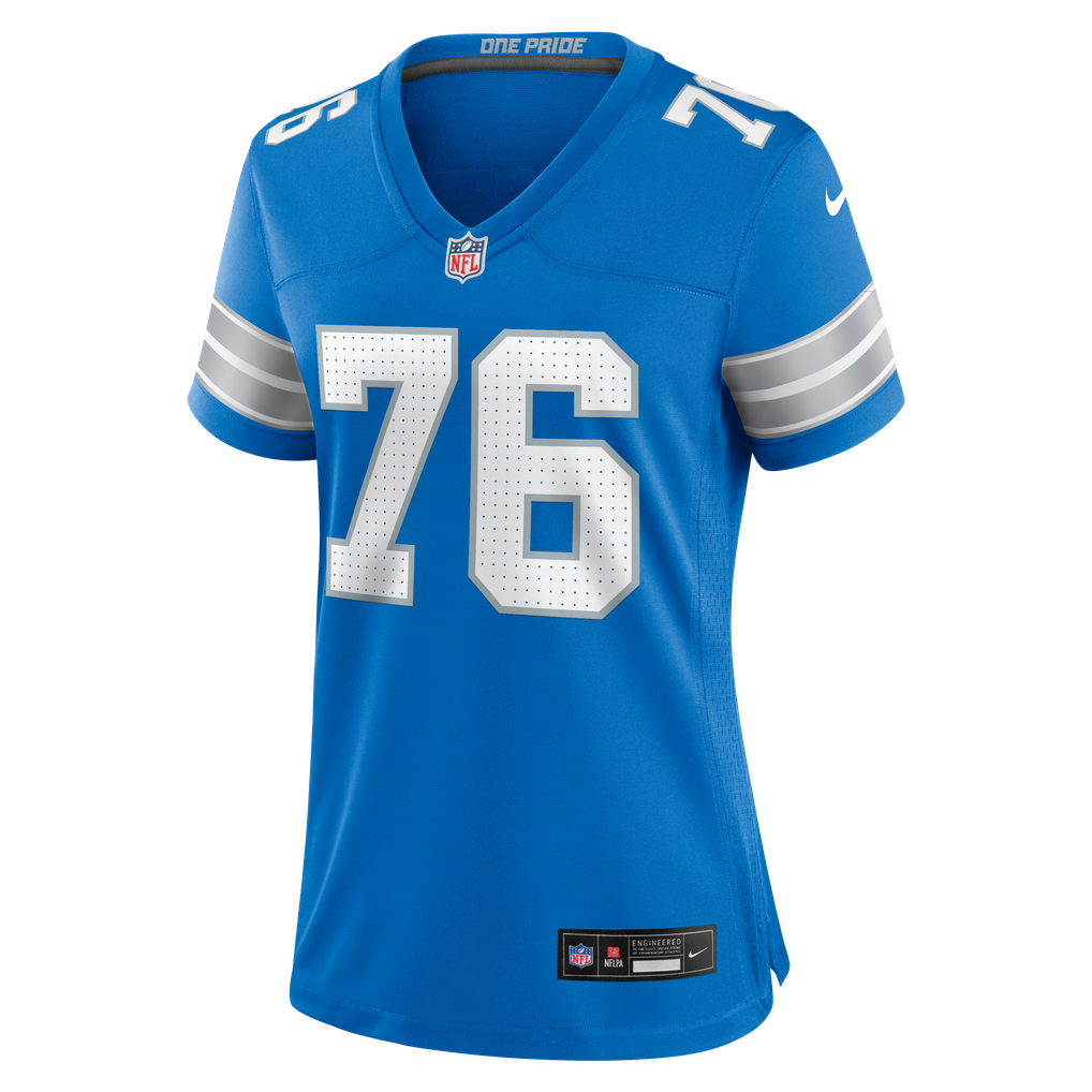 Women's Detroit Lions Blake Miller Blue Team Game Jersey