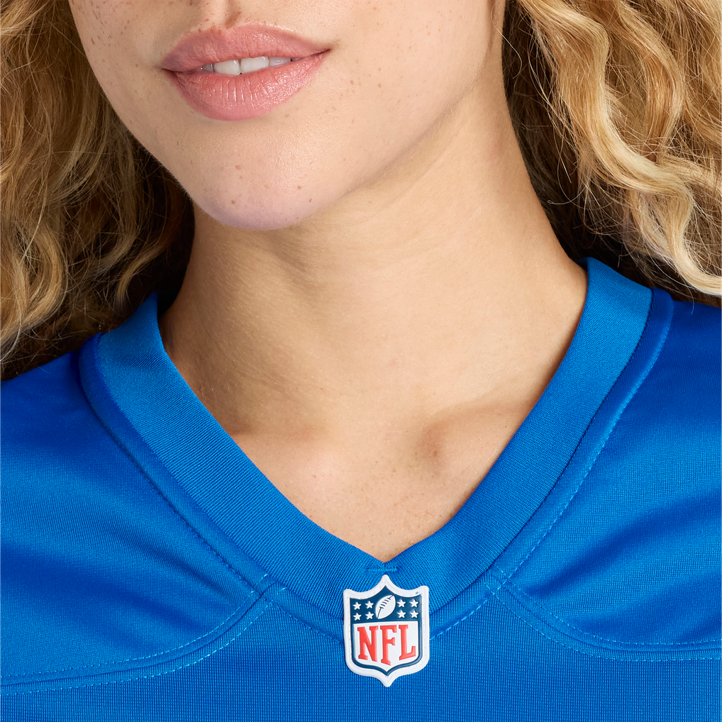 Women's Detroit Lions Blake Miller Blue Team Game Jersey