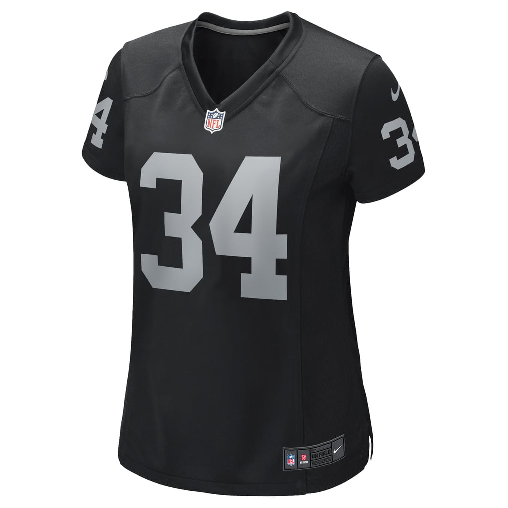 Women's Las Vegas Raiders Bo Jackson Black Game Retired Player Jersey
