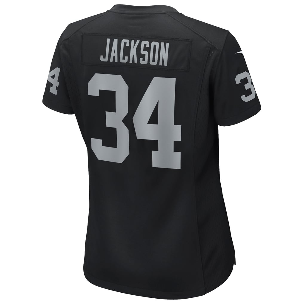 Women's Las Vegas Raiders Bo Jackson Black Game Retired Player Jersey