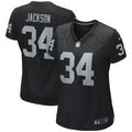 Women's Las Vegas Raiders Bo Jackson Black Game Retired Player Jersey
