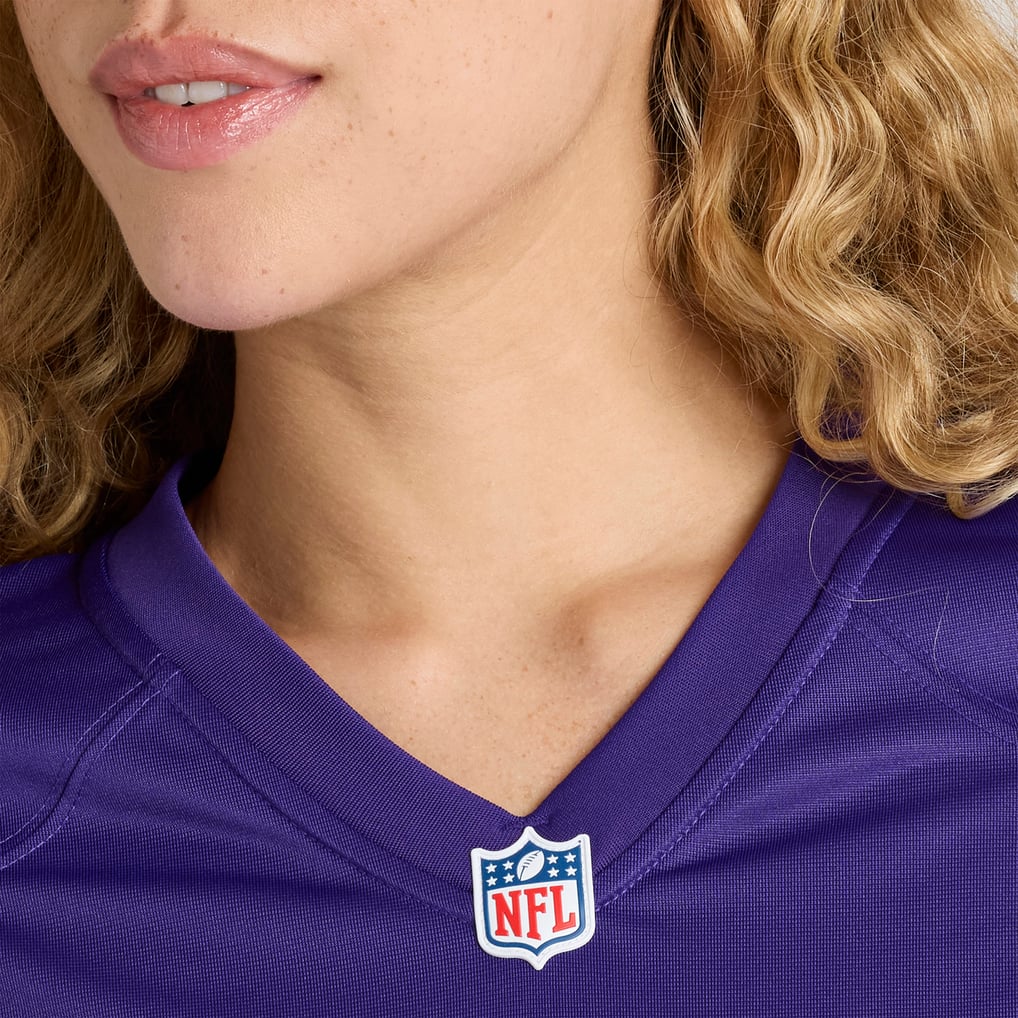 Women's Minnesota Vikings Bo Richter Purple Team Game Jersey