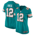 Women's Miami Dolphins Bob Griese Aqua Retired Player Jersey