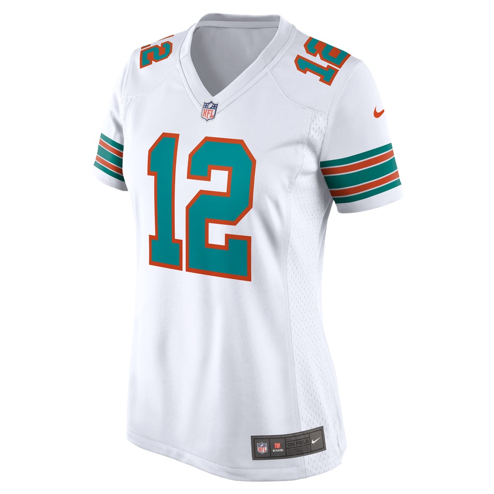 Women's Miami Dolphins Bob Griese White Retired Player Jersey