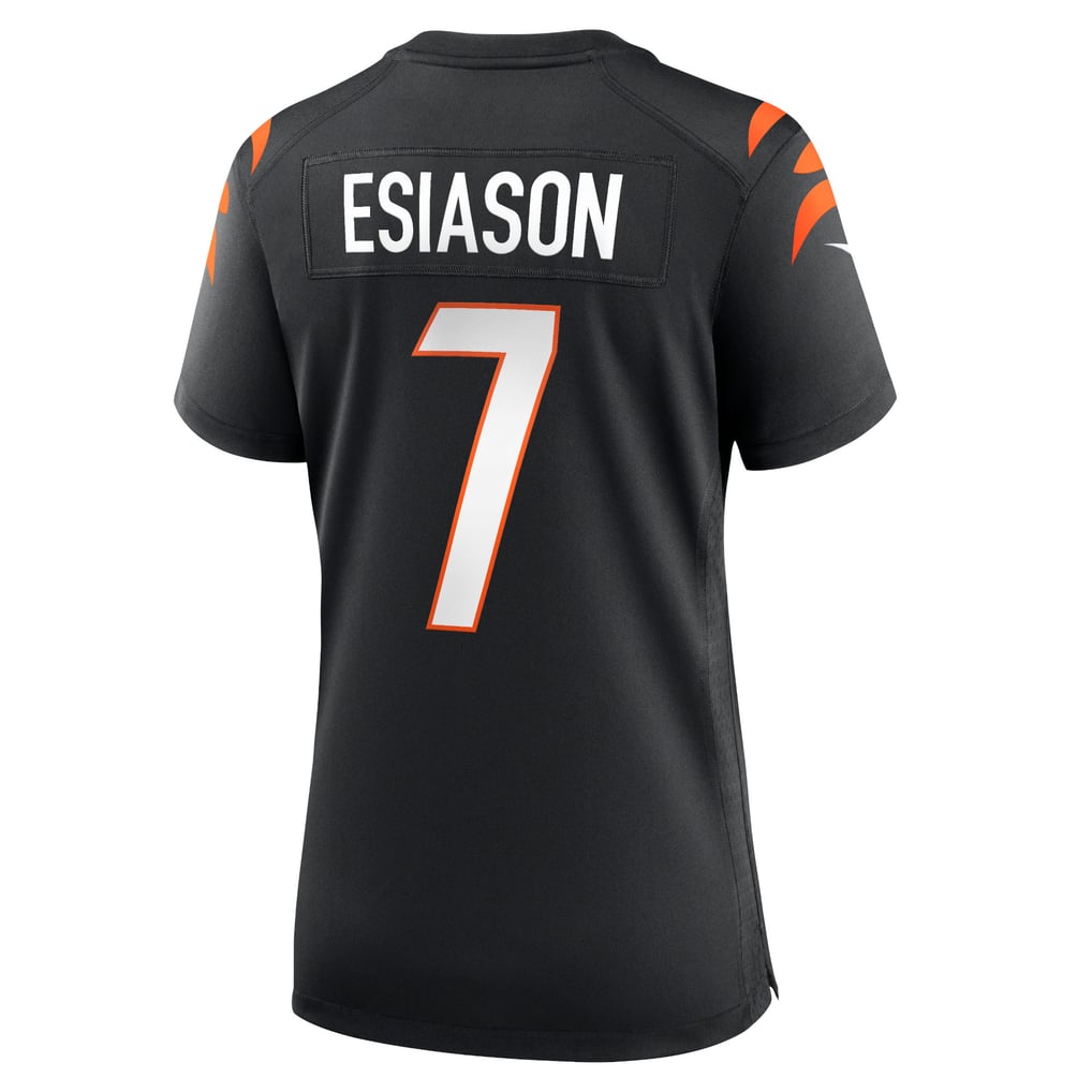 Women's Cincinnati Bengals Boomer Esiason Black Retired Player Jersey