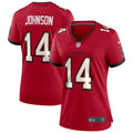 Women's Tampa Bay Buccaneers Brad Johnson Red Game Retired Player Jersey