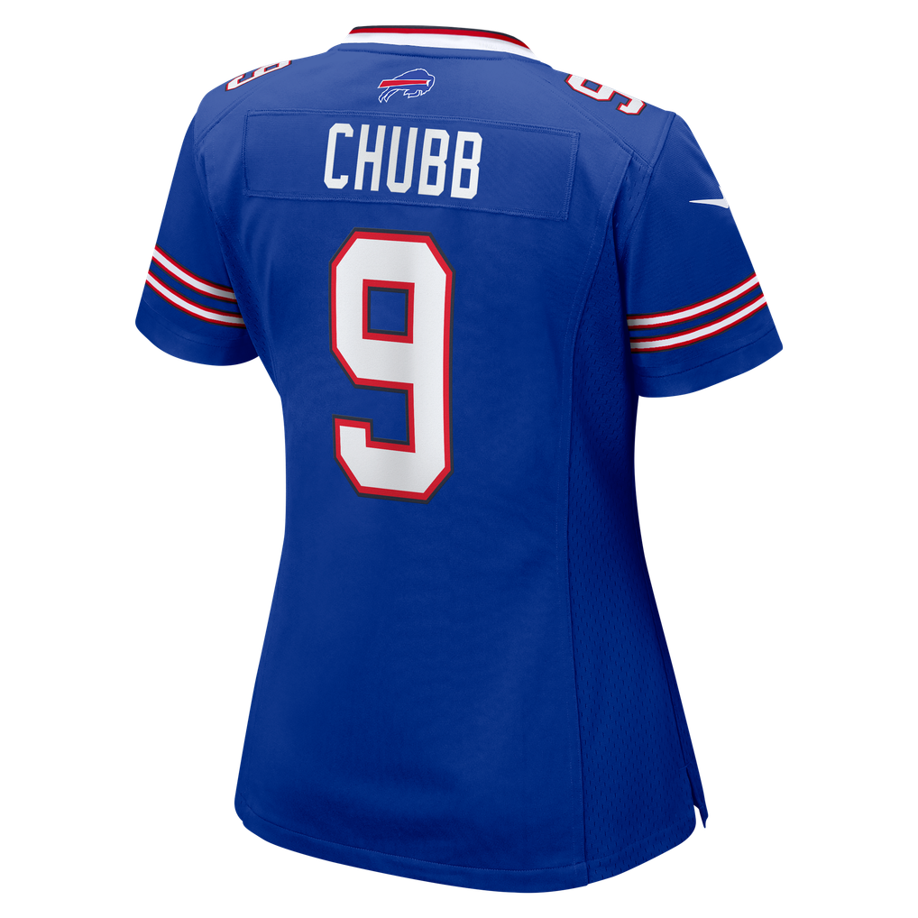 Women's Buffalo Bills Bradley Chubb Royal Team Game Jersey